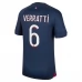 Maillot de Foot Paris Saint-Germain Verratti 6 Tenue Domicile 2023/24