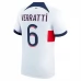 Maillot de Foot Paris Saint-Germain Verratti 6 Tenue Extérieur 2023/24