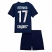 Maillot de Foot Paris Saint Germain Vitinha 17 Enfant Tenue Domicile 2025/26