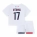 Maillot de Foot Paris Saint Germain Vitinha 17 Enfant Tenue Extérieur 2024/25