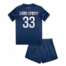 Maillot de Foot Paris Saint Germain Zaire-Emery 33 Enfant Tenue Domicile 2024/25