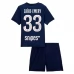 Maillot de Foot Paris Saint Germain Zaïre-Emery 33 Enfant Tenue Domicile 2025/26