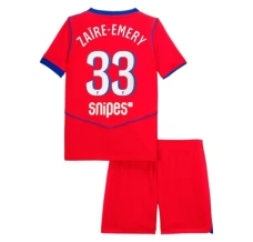 Maillot de Foot Paris Saint Germain Zaïre-Emery 33 Enfant Tenue Third 2025/26 Maillot de Foot Paris Saint Germain Zaïre-Emery 33 Enfant Tenue Third 2025/26