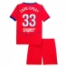 Maillot de Foot Paris Saint Germain Zaïre-Emery 33 Enfant Tenue Third 2025/26