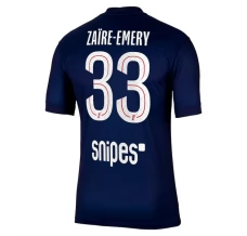 Maillot de Foot Paris Saint Germain Zaïre-Emery 33 Tenue Domicile 2025/26