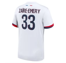 Maillot de Foot Paris Saint Germain Zaïre-Emery 33 Tenue Extérieur 2024/25