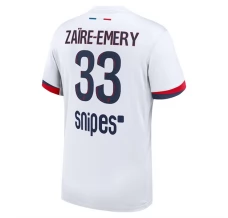 Maillot de Foot Paris Saint Germain Zaïre-Emery 33 Tenue Extérieur 2025/26