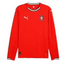 Maillot de Foot Portugal Tenue Domicile 2025 Manche Longue