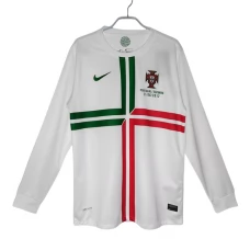 Maillot de Foot Portugal Tenue Extérieur Retro 2012 Manche Longue