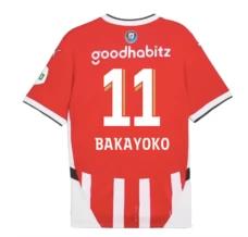 Maillot de Foot PSV Eindhoven Bakayoko 11 Tenue Domicile 2024/25