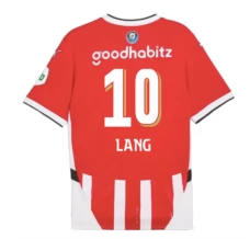 Maillot de Foot PSV Eindhoven Lang 10 Tenue Domicile 2024/25
