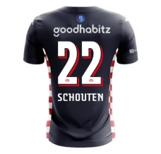 Maillot de Foot PSV Eindhoven Schouten 22 Tenue Extérieur 2025/26