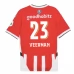Maillot de Foot PSV Eindhoven Veerman 23 Tenue Domicile 2024/25 Maillot de Foot PSV Eindhoven Veerman 23 Tenue Domicile 2024/25