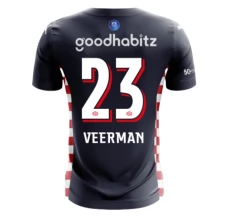 Maillot de Foot PSV Eindhoven Veerman 23 Tenue Extérieur 2025/26