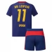 Maillot de Foot RB Leipzig Openda 11 Enfant Tenue Extérieur 2025/26