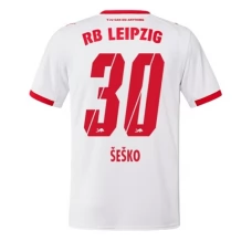 Maillot de Foot RB Leipzig Šeško 30 Tenue Domicile 2025/26