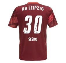 Maillot de Foot RB Leipzig Šeško 30 Tenue Extérieur 2024/25