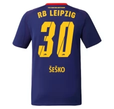 Maillot de Foot RB Leipzig Šeško 30 Tenue Extérieur 2025/26