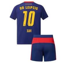Maillot de Foot RB Leipzig Xavi 10 Enfant Tenue Extérieur 2025/26