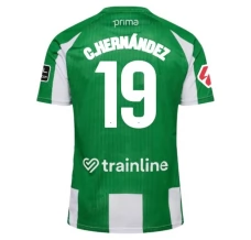 Maillot de Foot Real Betis Balompié C.Hernández 19 Tenue Domicile 2025/26