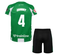 Maillot de Foot Real Betis Balompié Johnny 4 Enfant Tenue Domicile 2025/26