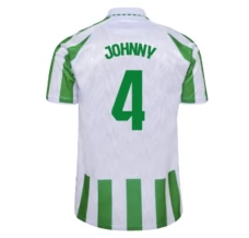 Maillot de Foot Real Betis Balompié Johnny 4 Tenue Domicile 2024/25