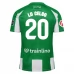 Maillot de Foot Real Betis Balompié Lo Celso 20 Tenue Domicile 2025/26