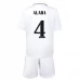 Maillot de Foot Real Madrid Alaba 4 Enfant Tenue Domicile 2022/23 Maillot de Foot Real Madrid Alaba 4 Enfant Tenue Domicile 2022/23