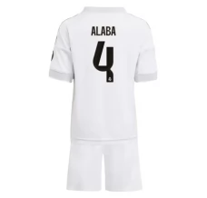 Maillot de Foot Real Madrid Alaba 4 Enfant Tenue Domicile 2025/26
