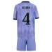 Maillot de Foot Real Madrid Alaba 4 Enfant Tenue Extérieur 2022/23