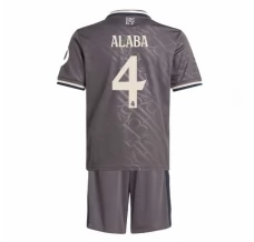Maillot de Foot Real Madrid Alaba 4 Enfant Tenue Third 2024/25 Maillot de Foot Real Madrid Alaba 4 Enfant Tenue Third 2024/25