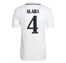 Maillot de Foot Real Madrid Alaba 4 Tenue Domicile 2022/23