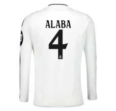 Maillot de Foot Real Madrid Alaba 4 Tenue Domicile 2024/25 Manche Longue Maillot de Foot Real Madrid Alaba 4 Tenue Domicile 2024/25 Manche Longue