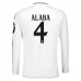 Maillot de Foot Real Madrid Alaba 4 Tenue Domicile 2024/25 Manche Longue