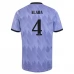 Maillot de Foot Real Madrid Alaba 4 Tenue Extérieur 2022/23