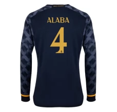 Maillot de Foot Real Madrid Alaba 4 Tenue Extérieur 2023/24 Manche Longue Maillot de Foot Real Madrid Alaba 4 Tenue Extérieur 2023/24 Manche Longue