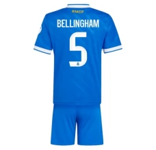 Maillot de Foot Real Madrid Bellingham 5 Enfant Tenue Third 2025/26