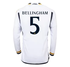 Maillot de Foot Real Madrid Bellingham 5 Tenue Domicile 2023/24 Manche Longue