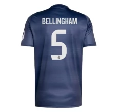 Maillot de Foot Real Madrid Bellingham 5 Tenue Extérieur 2025/26