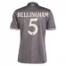 Maillot de Foot Real Madrid Bellingham 5 Tenue Third 2024/25