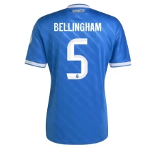 Maillot de Foot Real Madrid Bellingham 5 Tenue Third 2025/26