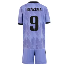 Maillot de Foot Real Madrid Benzema 9 Enfant Tenue Extérieur 2022/23