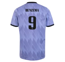 Maillot de Foot Real Madrid Benzema 9 Tenue Extérieur 2022/23