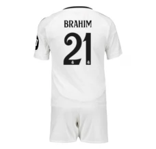Maillot de Foot Real Madrid Brahim 21 Enfant Tenue Domicile 2024/25 Maillot de Foot Real Madrid Brahim 21 Enfant Tenue Domicile 2024/25