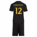 Maillot de Foot Real Madrid Camavinga 12 Enfant Tenue Third 2023/24