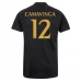 Maillot de Foot Real Madrid Camavinga 12 Tenue Third 2023/24