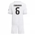 Maillot de Foot Real Madrid Camavinga 6 Enfant Tenue Domicile 2025/26 Maillot de Foot Real Madrid Camavinga 6 Enfant Tenue Domicile 2025/26