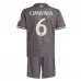 Maillot de Foot Real Madrid Camavinga 6 Enfant Tenue Third 2024/25 Maillot de Foot Real Madrid Camavinga 6 Enfant Tenue Third 2024/25