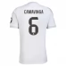 Maillot de Foot Real Madrid Camavinga 6 Tenue Domicile 2025/26