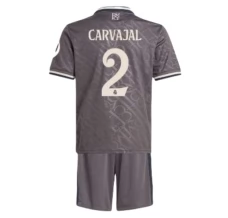 Maillot de Foot Real Madrid Carvajal 2 Enfant Tenue Third 2024/25